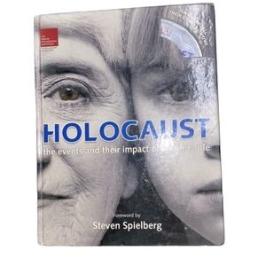 Holocaust hardback book with dvd